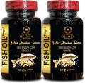 Wild Alaskan Salmon Fish Oil 1000 mg Omega-3 Capsules 120 Capsules D4147