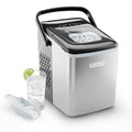 Dual-Size Portable Countertop Ice Maker with Self Cleaning, 9 Cubes in 7 Mins O986334
