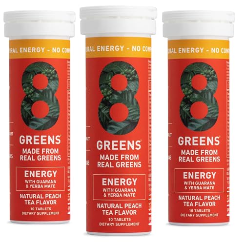 Effervescent Tablets Peach Flavor Pack of 3 E814655